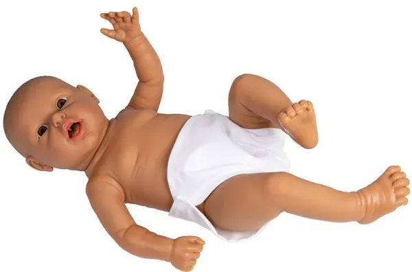 Eltern-Übungsbaby, weiblich, mittlere Hautfarbe, 2.4 kg