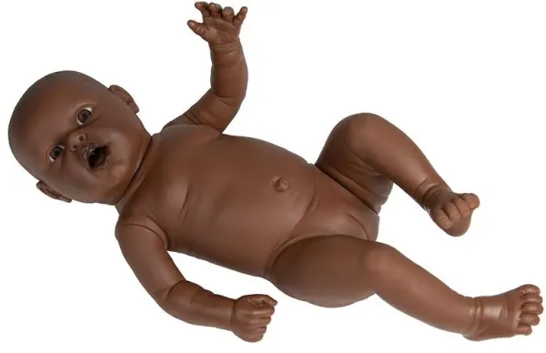 Eltern-Übungsbaby, weiblich, dunkle Hautfarbe, 2.4 kg