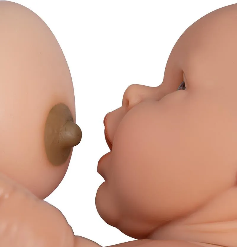 Eltern-Übungsbaby, männlich, helle Hautfarbe, 2.4 kg