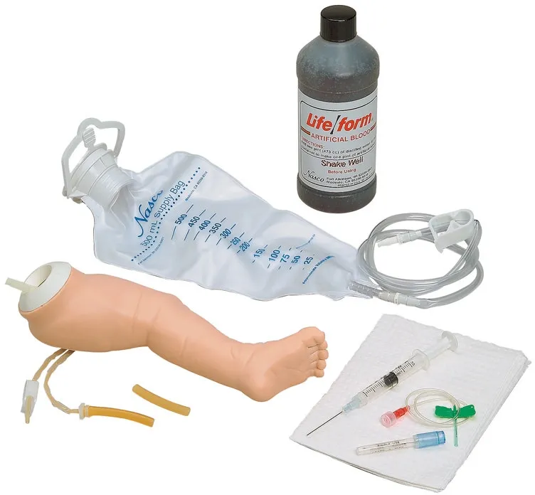 Baby IV Injektionsbein