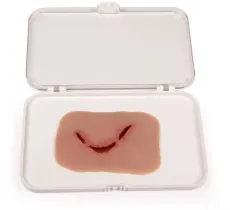 Wundmoulage Schnittwunde Flasche