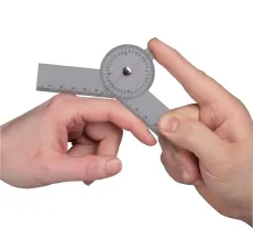 Finger-Winkelmesser aus Kunststoff