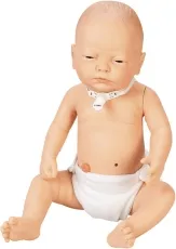 Übungsbaby für die Pflegeausbildung, männlich