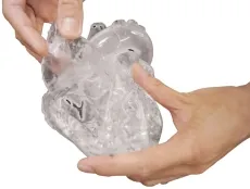 Herz flexibel, didaktische Ausführung, transparent